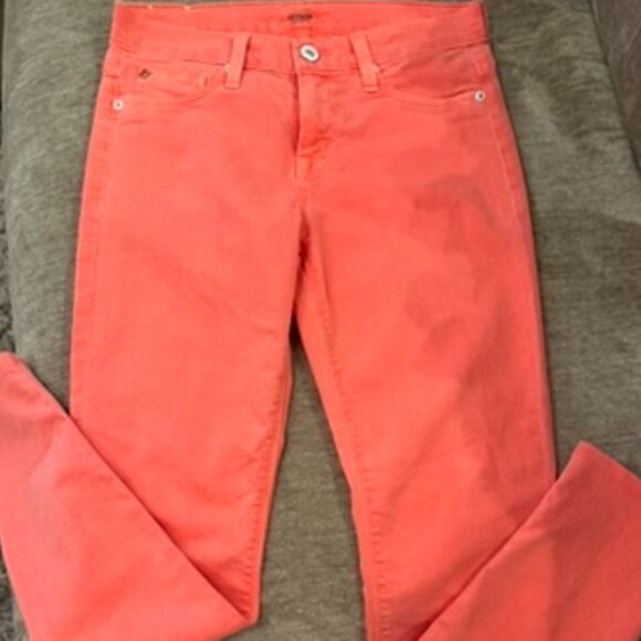 Hudson Jeans Pants - Ladies tangerine straight leg pants - Size 25 by Hudson Jeans